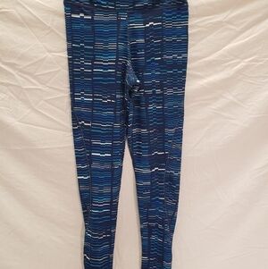 Champion Powerflex Multicolored Blue Leggings sz XS